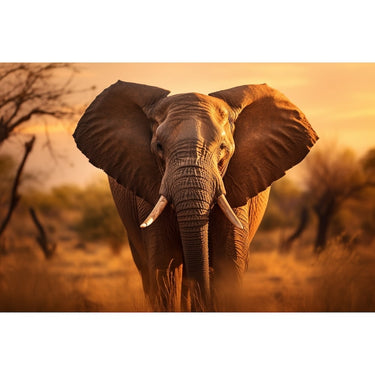 Tableau Éléphant Imprimé